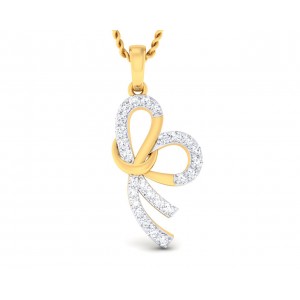 Derin Diamond Pendant in Gold