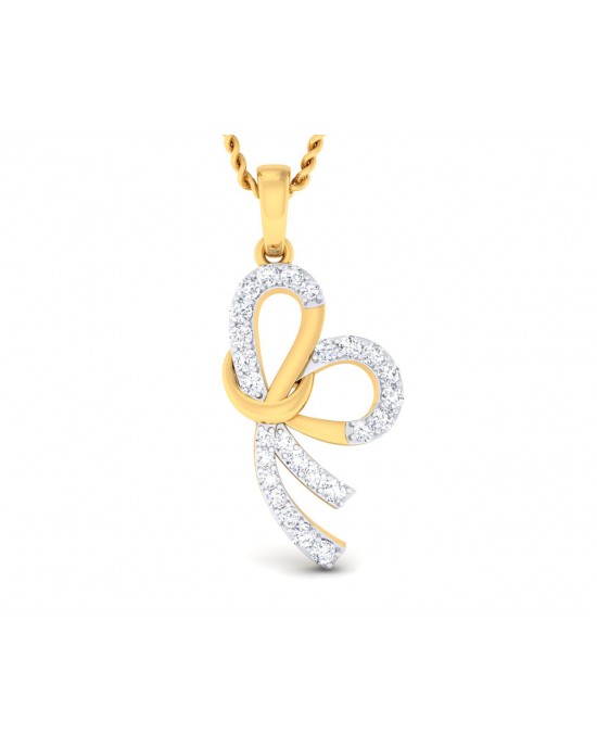 Derin Diamond Pendant in Gold