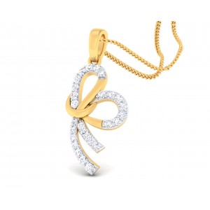 Derin Diamond Pendant in Gold