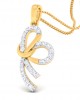 Derin Diamond Pendant in Gold