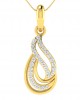 Caylin Diamond Pendant in Gold