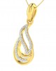 Caylin Diamond Pendant in Gold