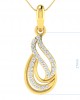 Caylin Diamond Pendant in Gold