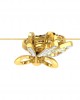Hali Diamond Pendant In Gold
