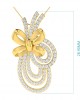 Hali Diamond Pendant In Gold