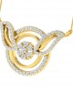 Jena Diamond Pendant with Gold Chain