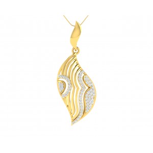 Ivanka diamond Pendant in Gold