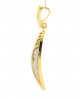 Ivanka diamond Pendant in Gold