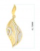 Ivanka diamond Pendant in Gold