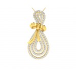 Iriana Diamond Pendant in Gold