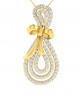 Iriana Diamond Pendant in Gold