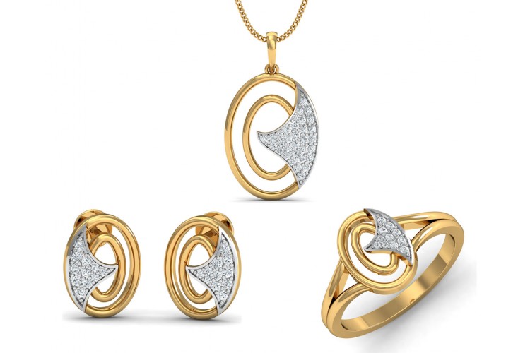 diamond pendant set online