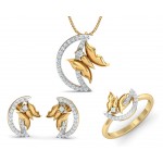 Afni Diamond Pendant Set