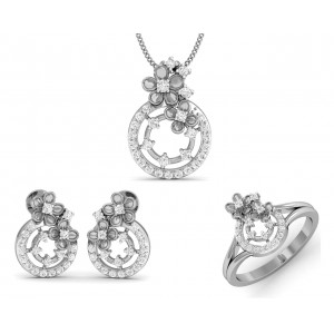 Arnit Diamond Pendant Set