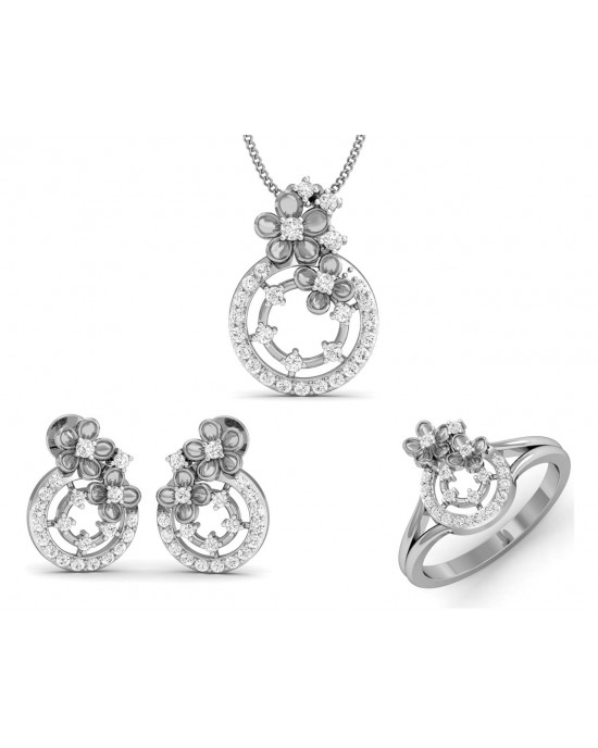 Arnit Diamond Pendant Set