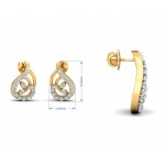 Charvi Designer Diamond Pendant Set