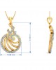 Aini Diamond Earring & Pendant Set