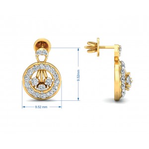 Dea Brilliant Cut Diamond Earring Pendant Set