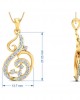 Dixa Diamond Earrings Pendant Set