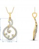 Lea Diamond Pendant & Eartop Set