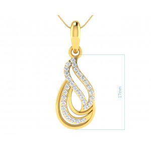 Caylin Diamond Pendant & Earrings Set