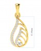 Leza Diamond Pendant & Earrings Set