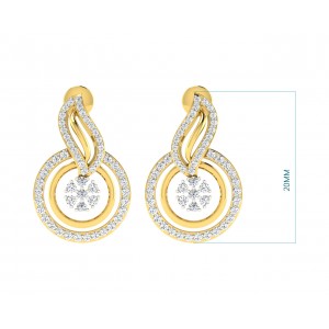 Jena Diamond Pendant & Earring Set