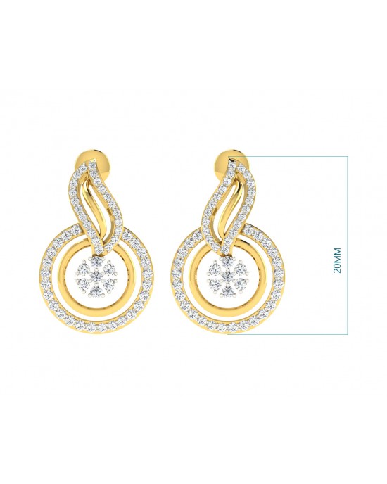 Jena Diamond Pendant & Earring Set