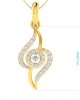 Jia Diamond Earrings & Pendant set