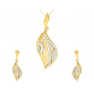 Ivanka Diamond Earrings & Pendant Set