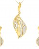 Ivanka Diamond Earrings & Pendant Set