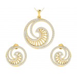 Emel Diamond Earrings & Pendant Set