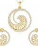 Emel Diamond Earrings & Pendant Set