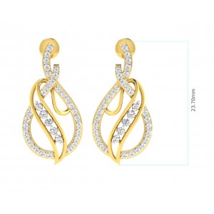 Eliza Diamond Pendant & Earrings Set