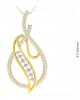 Eliza Diamond Pendant & Earrings Set