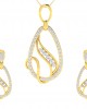 Lyra Diamond  Pendant & Earrings Set