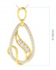 Lyra Diamond  Pendant & Earrings Set