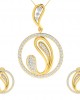 Rainie Diamond Earrings & Pendant Set