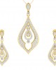 Nomi Brilliant Diamond Pendant & Earrings Set