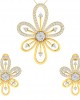Rhea Diamond Earrings & Pendant Set