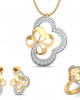 Resa Diamond Pendant Set