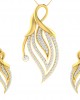 Berti Diamond Earrings & Pendant set