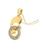 Olivia Diamond Pendant set in 14k Hallmarked Gold