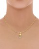 Olivia Diamond Pendant set in 14k Hallmarked Gold