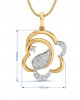 Reya Diamond Pendant, earring ring set In gold