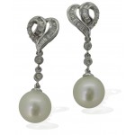 Pearl & Diamonds Pendant Set