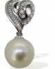 Pearl & Diamonds Pendant Set