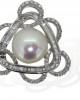 Pearl Diamond  Pendant
