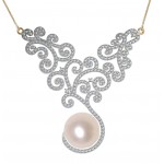 Pearl & Diamond Designer Pendant