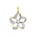 Petite flower charm Pendant